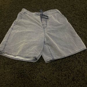 🏊‍♀️ Navy blue swim trunks men’s small